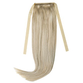 Coada Deluxe Blond Argintiu